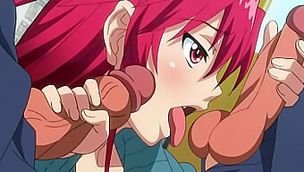 Hentai Incessante: A Primeira Experiência De Uma Adolescente Ruiva Com Sexo Oral E Vaginal