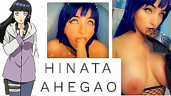 Biểu Cảm Khuôn Mặt Của Hinata Trong Khi Quan Hệ Tình Dục Bằng Miệng Với Cosplayer Ngực To