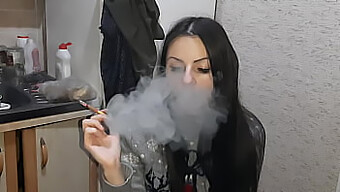 My Girlfriend'S Smoking And Watching While I Make Love To Another Chick - Lesbian Illusion Girls