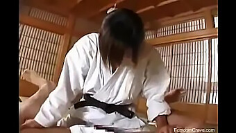 Japanese Wife Dominates Her Husband With Strap-Ons