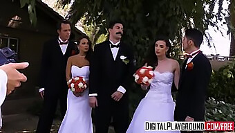 Casey Calvert'In Etkileyici Göğüsleri Ve Yetenekleri Wedding Belles Sahnesinde Oral Seks Yapıyor 2