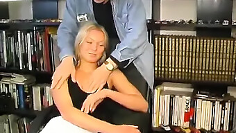 A Blonde Woman Arouses An Elderly Man, Leading To A Ménage À Trois