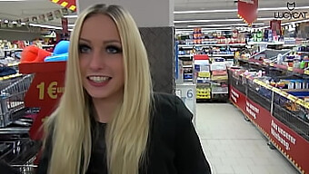 Anaal En Cumshot In Een Openbare Supermarkt Met Lucy