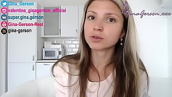 L'Interview Vidéo Intime De Gina Gerson À Domicile Avec Des Fans Et Une Session De Questions-Réponses