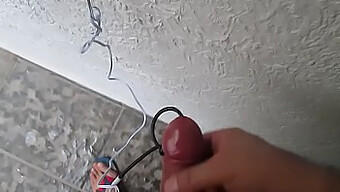 Guy Gets Electro-Stimulated Orgasm And Ejaculates