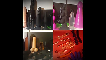 Biseksuelt Par Udforsker Bdsm Med Anal Legetøj Og Deep Throat Oral