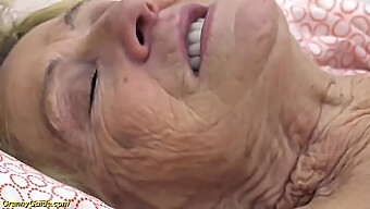 Hairy Elderly Woman From Germany Gets Face Fucked And Penetrated By Younger Partner