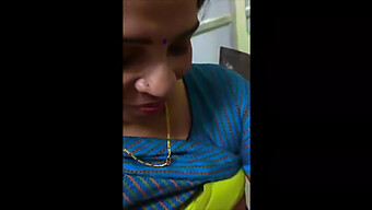 Indian Milf'S Intimate Encounter With Colleague In Office Restroom