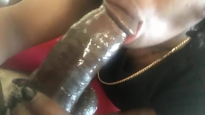 Black Amateur'S Oral Skills On Display In Homemade Video