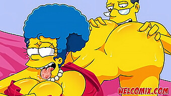 Neighbor'S Love: A Steamy Encounter In The Simpsons