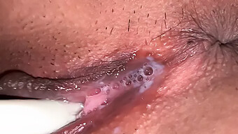 Clit Orgasms And Her Pussy Gets Wet