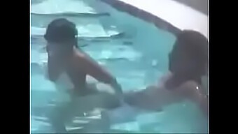 Spy On A Couple Enjoying Pool Sex In Dog Style