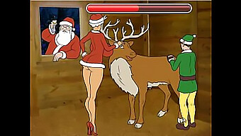 Un Conjoint Infidèle Explore Des Jeux De Noël Érotiques Avec Une Milf Excitée