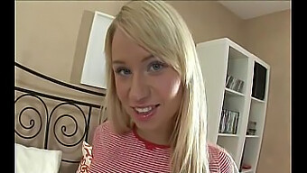 Russian Blonde Teen Desires Intense Anal Experience