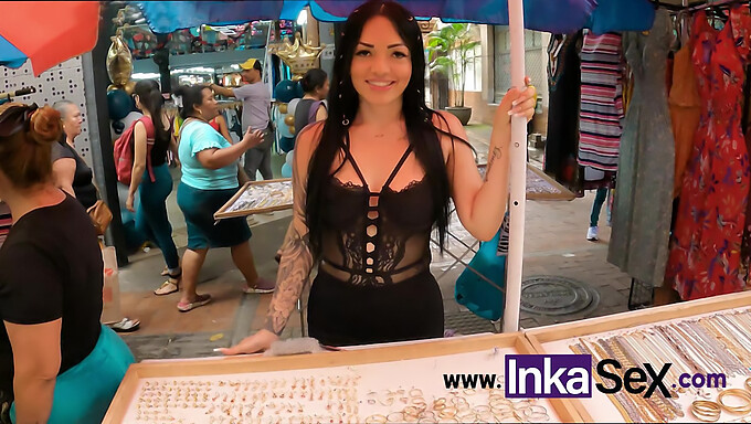 Unprotected Interracial Encounter With A Tattooed Latina