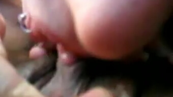 Close-Up Of A Milf'S Big Clit Being Eaten By A Daring Amateur