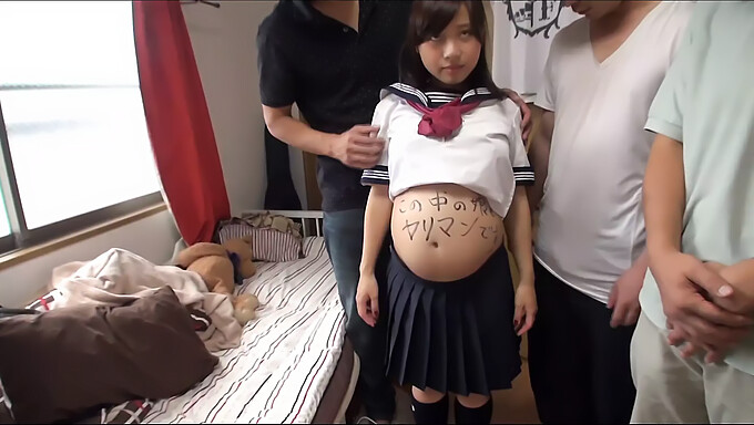 Pregnant Rina'S Cosplay Creampie: A Wild Ride With Big Natural Tits