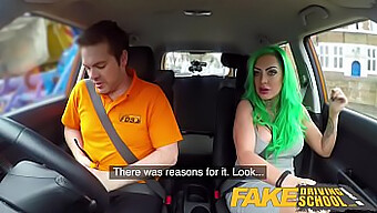 Fake Driving Lesson Turns Into Oral And Cowgirl Sex With Busty Learner