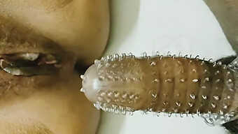 Indian Housewife Gets Special Treatment With Condom And Gaping