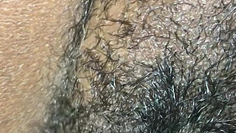 A Voluptuous Woman With Lush Pubic Hair Experiences Pleasure As A Large Black Penis Penetrates Her Intimate Area.