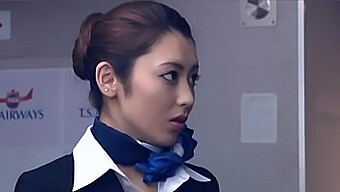 Stewardess Ayu Sakurai In A Sensual And Erotic Video