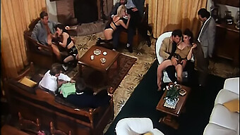 Vintage Italian Porn With A Group Of Horny Women And Men